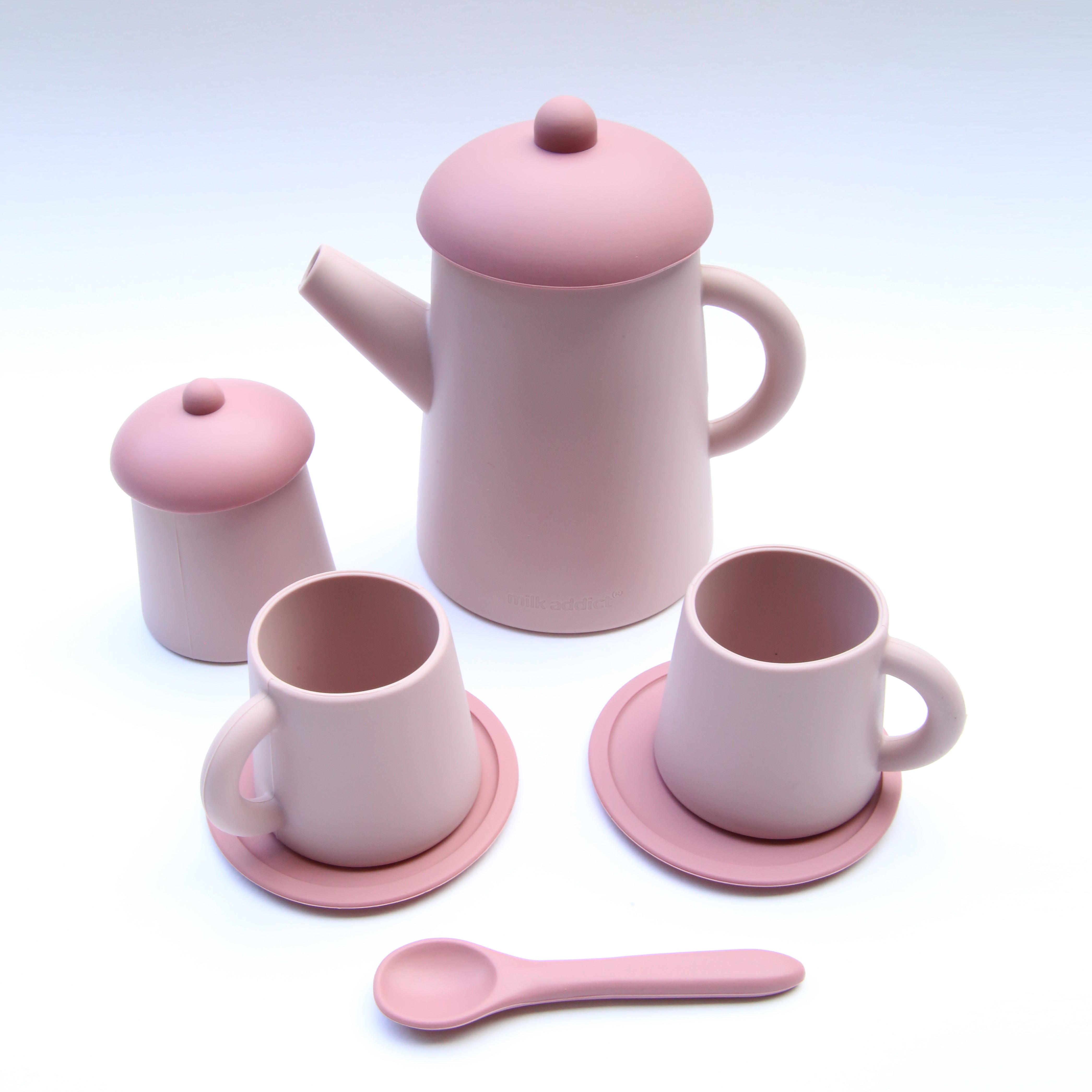 tea set silicone toy
