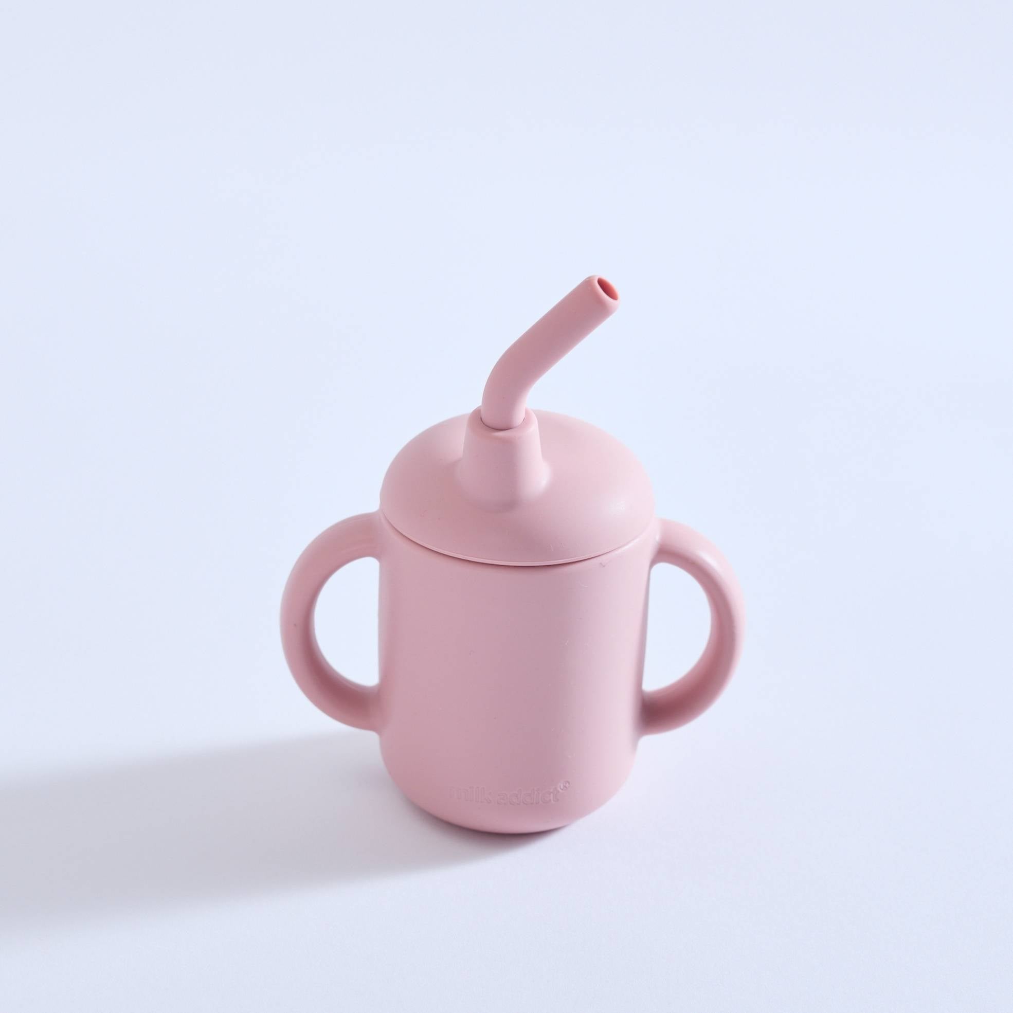 Milk Addict Silicone Handled Cup