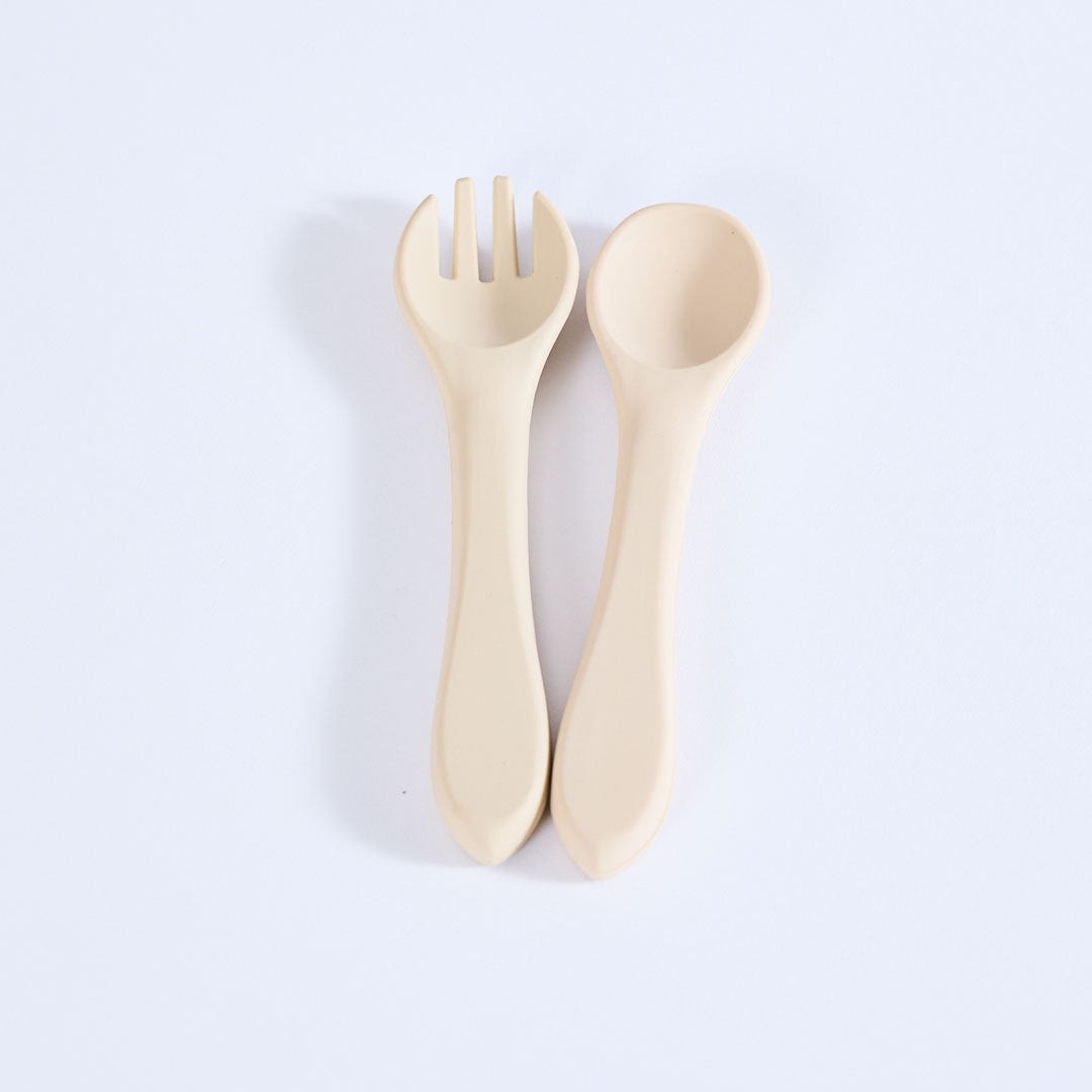 Fork and Spoon For Kids - Sand