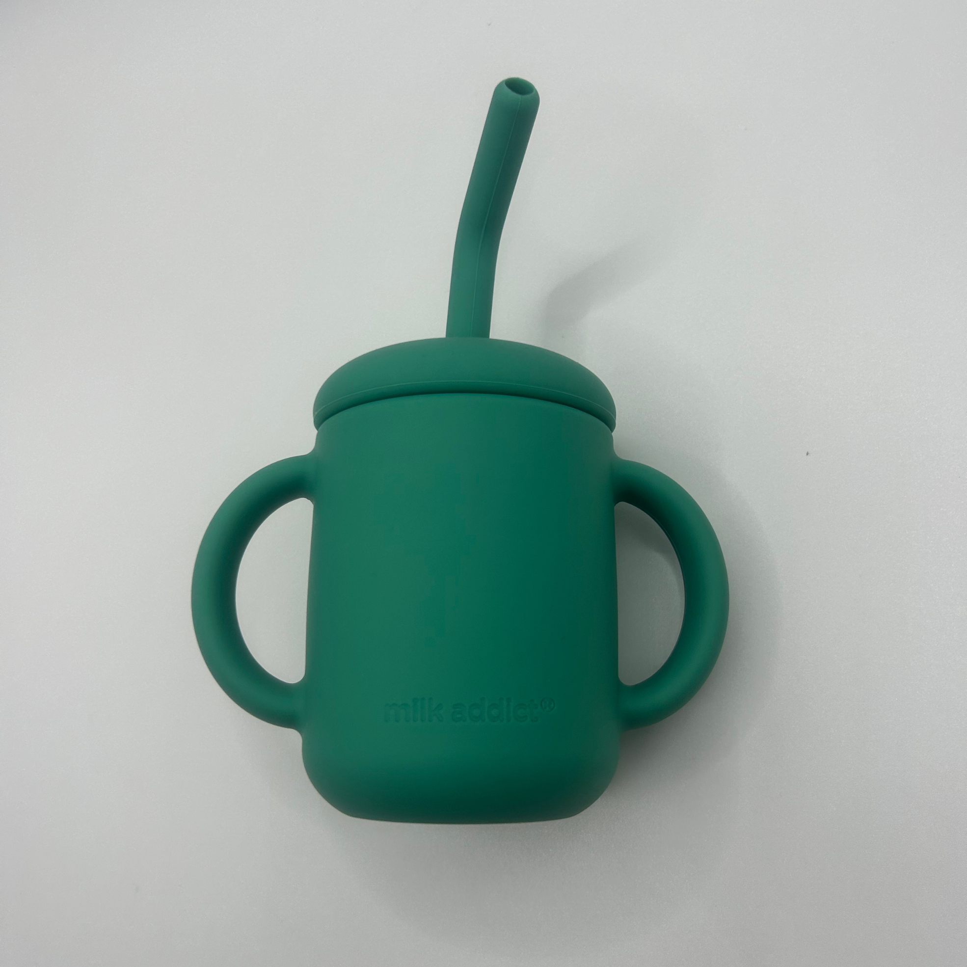 Milk Addict Silicone Handled Cup