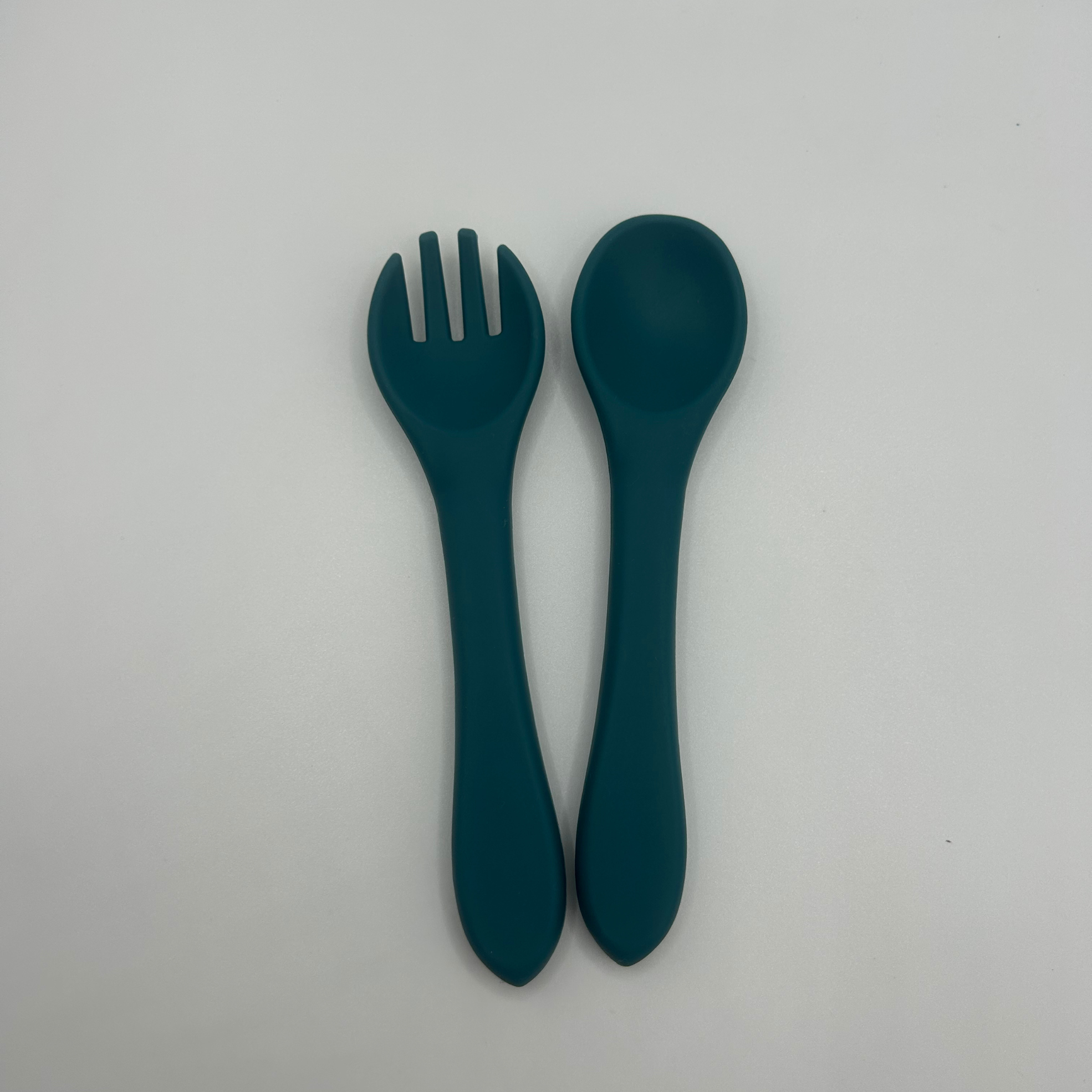 Milk Addict Silicone Spoon And Fork Set