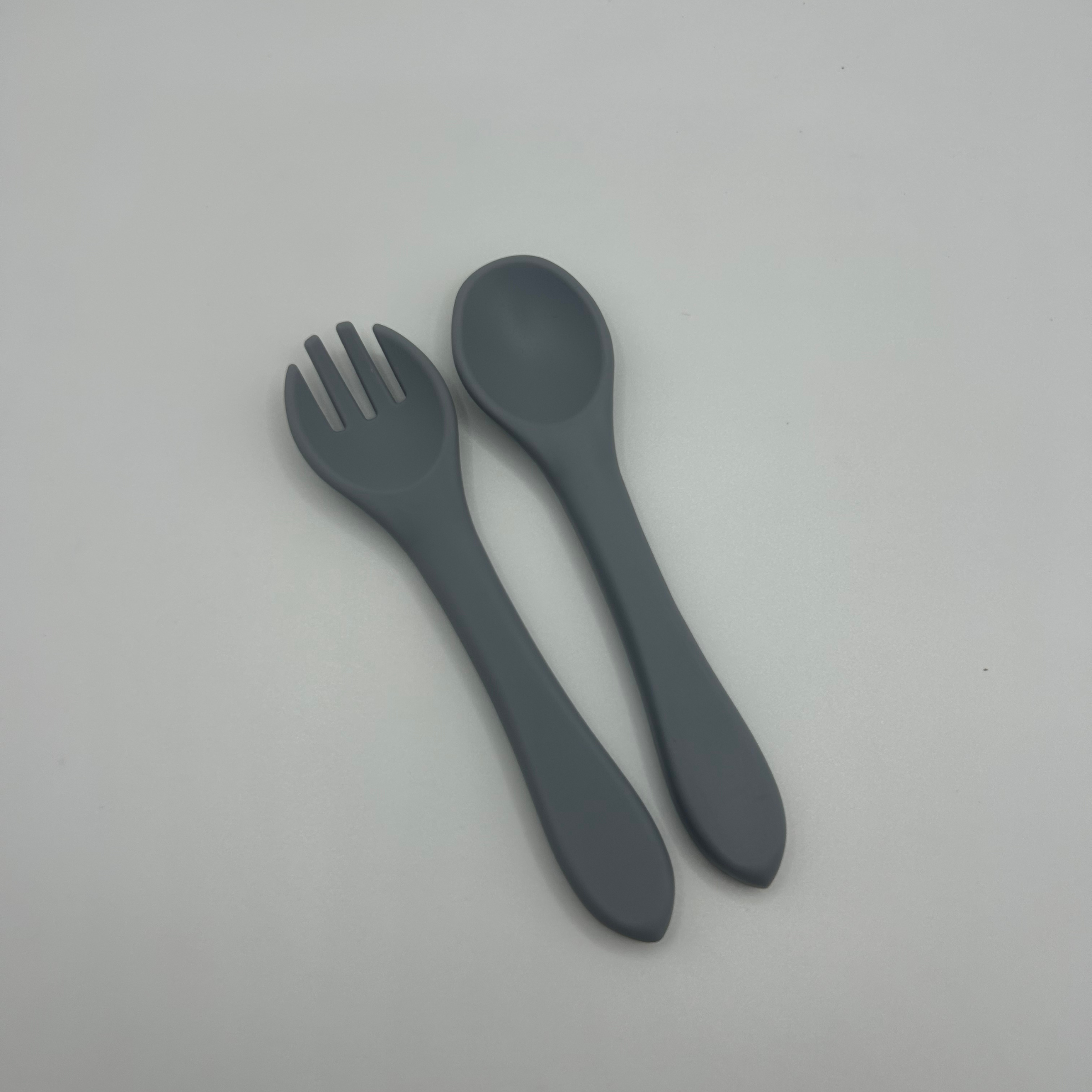 Milk Addict Silicone Spoon And Fork Set