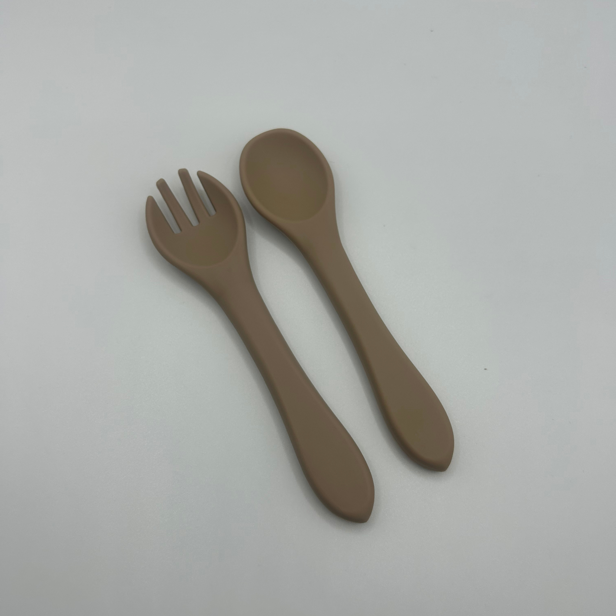 Milk Addict Silicone Spoon And Fork Set