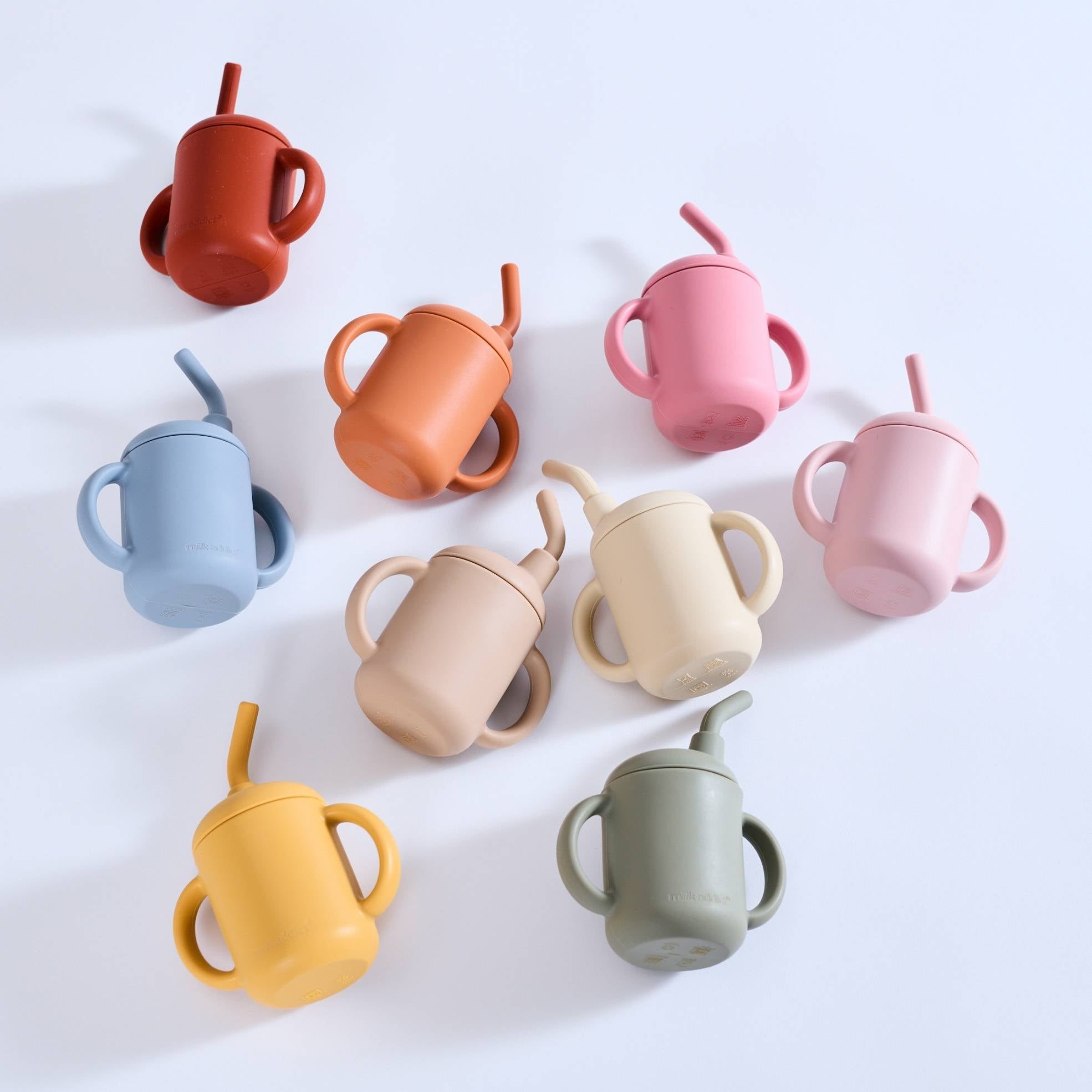 Toddler drinking cup with straw - on-the-go convenience