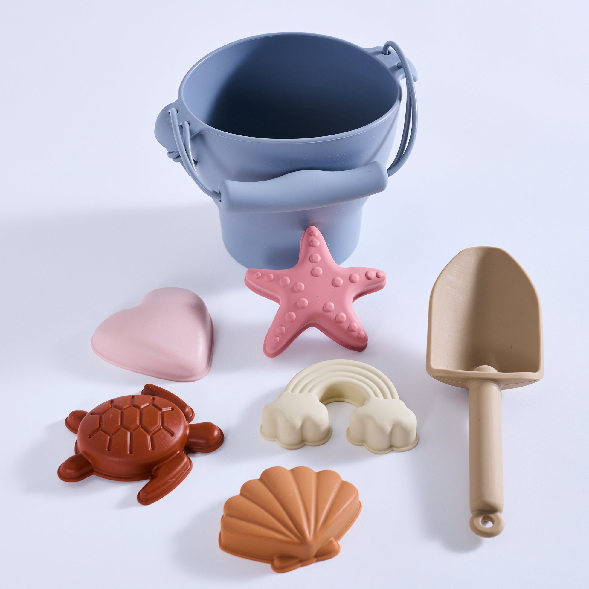 Milk Addict Silicone Classic Beach Bucket Best Beach Toys