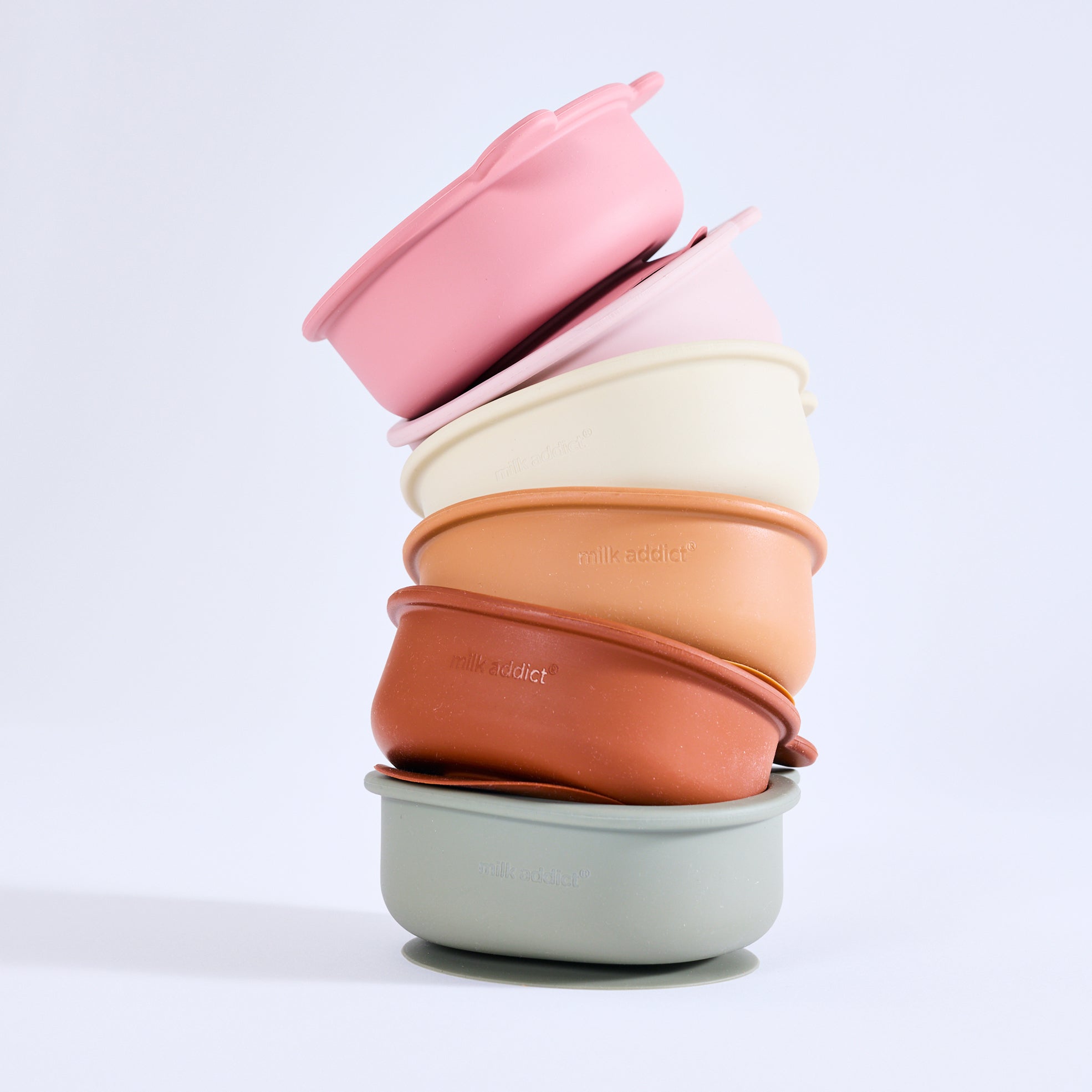 Milk Addict Silicone Bear Bowl