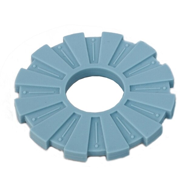 Milk Addict Bloom Teether Blue