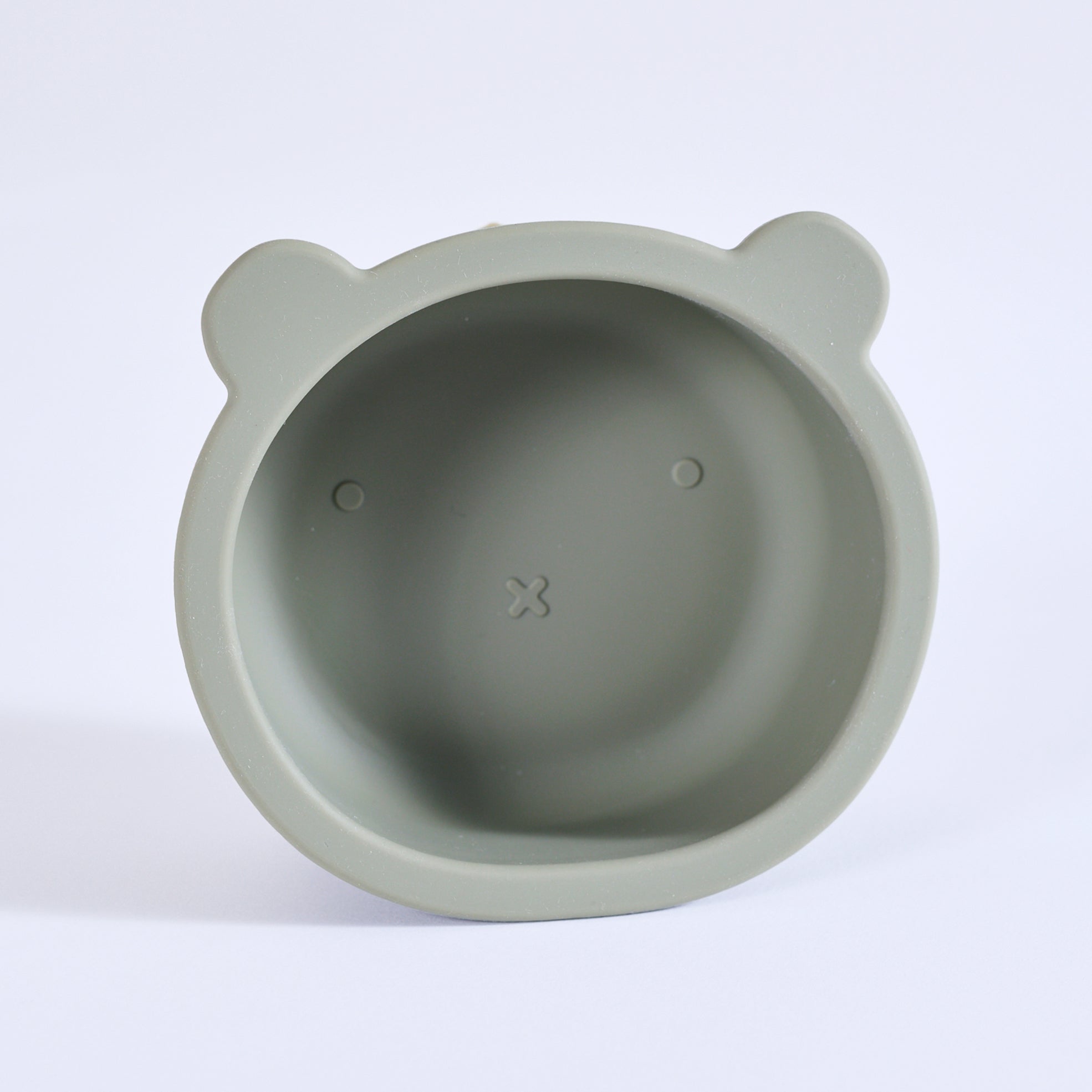 Milk Addict Silicone Bear Bowl Sage
