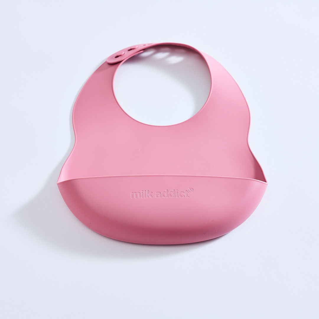 Best Baby Bib Dusty Rose