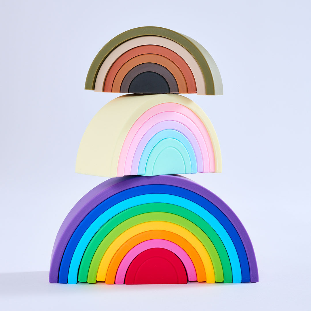 Milk Addict Silicone Stacking Rainbow