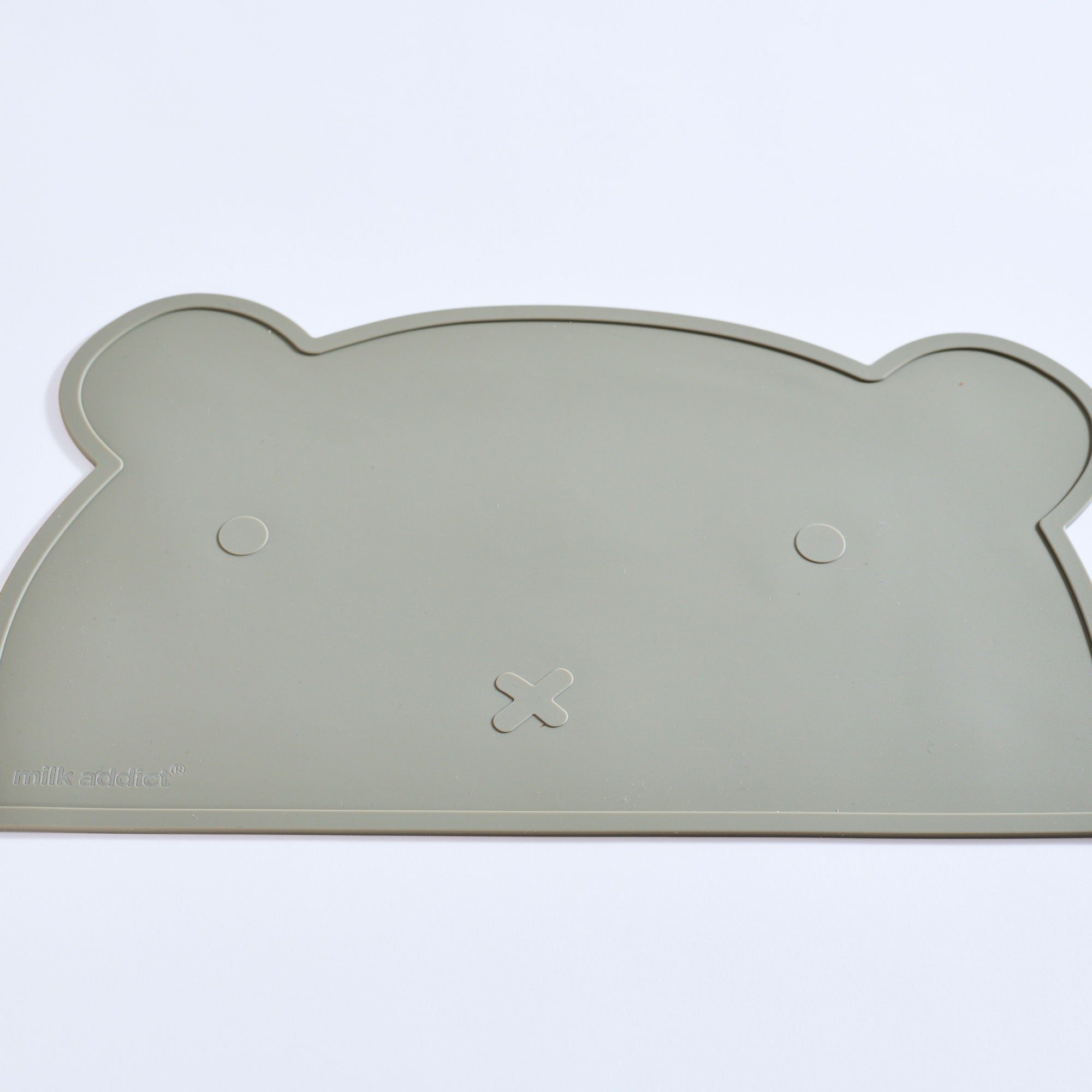 Milk Addict Beary Nice Silicone Placemat Sage