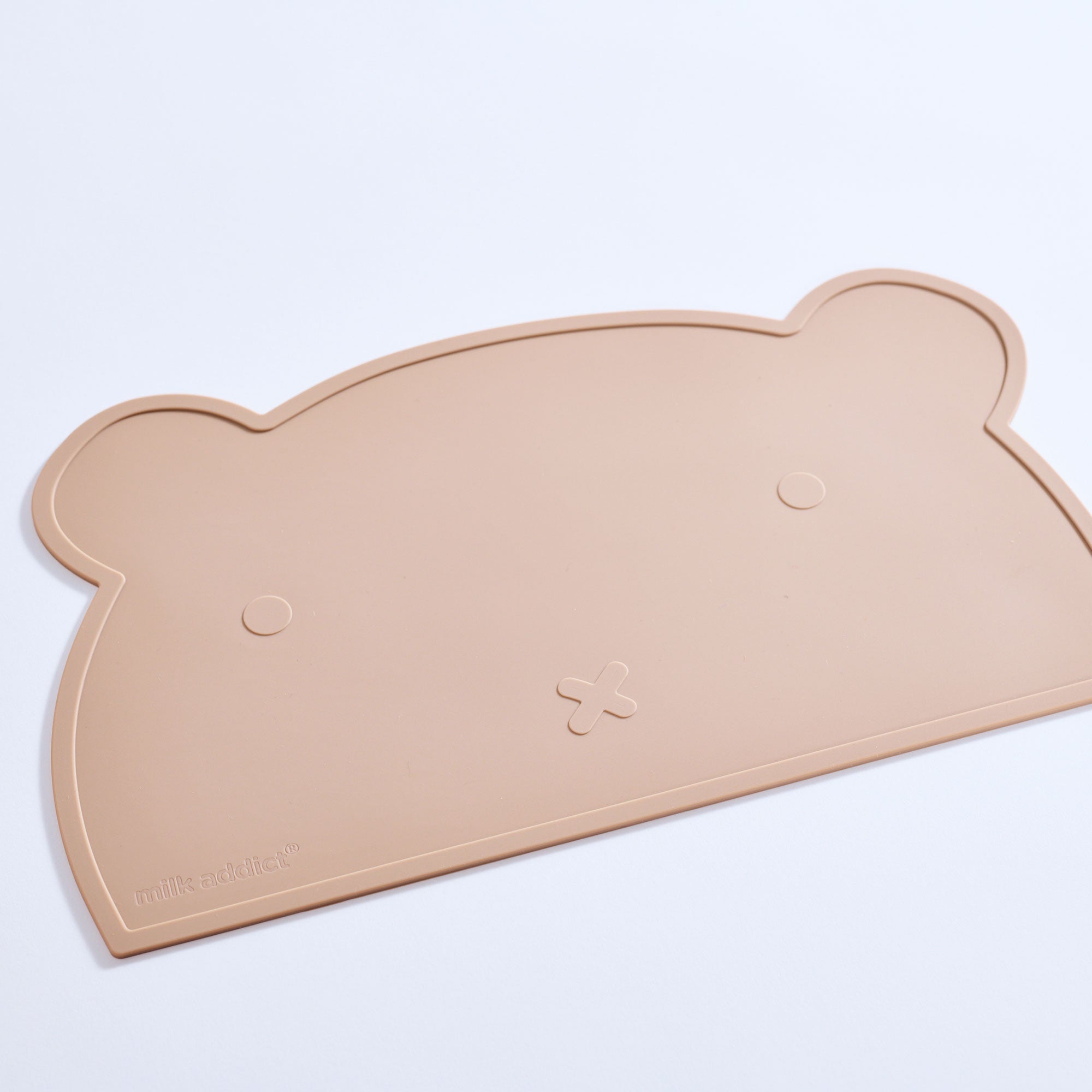 Milk Addict Beary Nice Silicone Placemat Taupe
